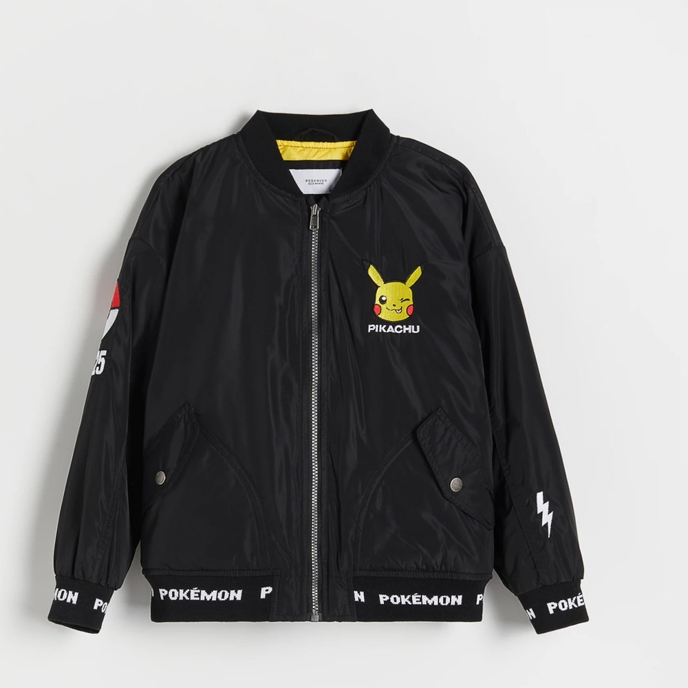 NWOT POKÉMON BOYS BOMBER JACKET 12